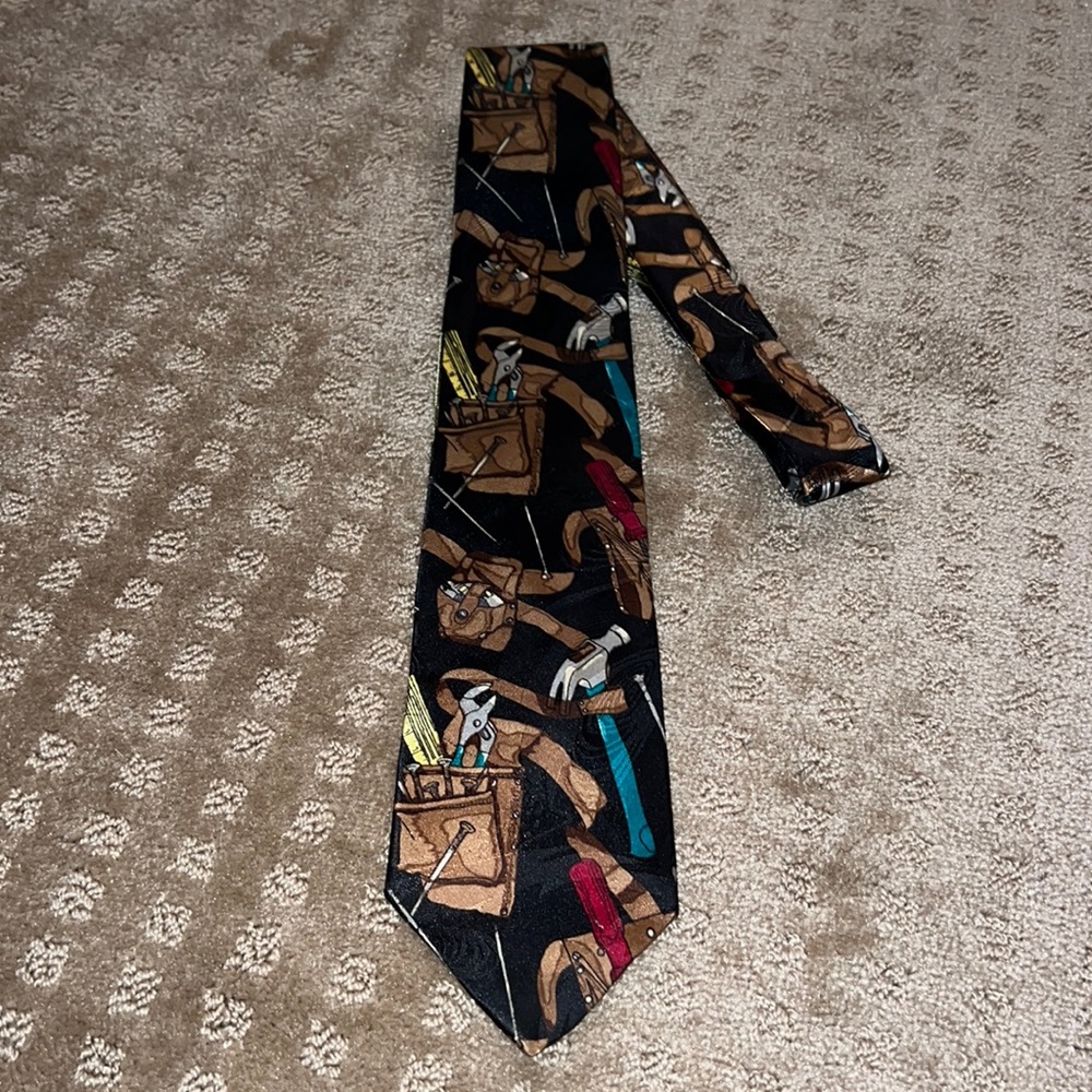 Vintage Home Improvement Tie Euc